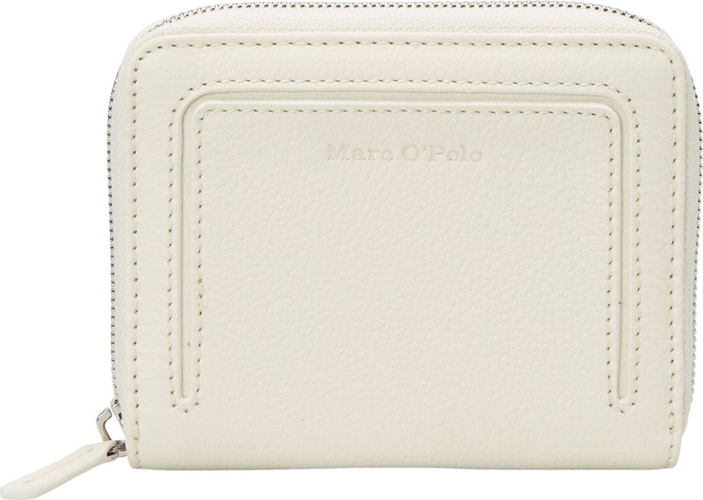 Marc O'Polo Geldbörse Zip Wallet Natural Baumwolle creme
