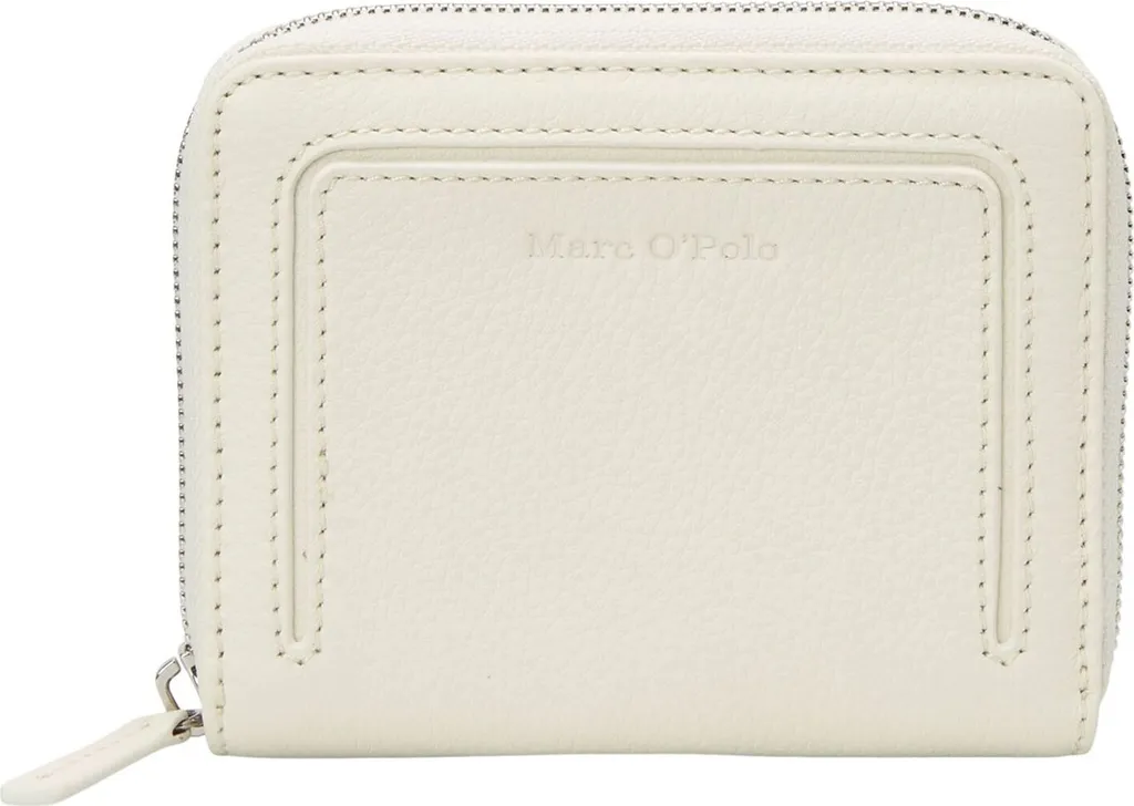 Marc O'Polo Zip Wallet Avorio in Cotone Naturale - Portafoglio Donna