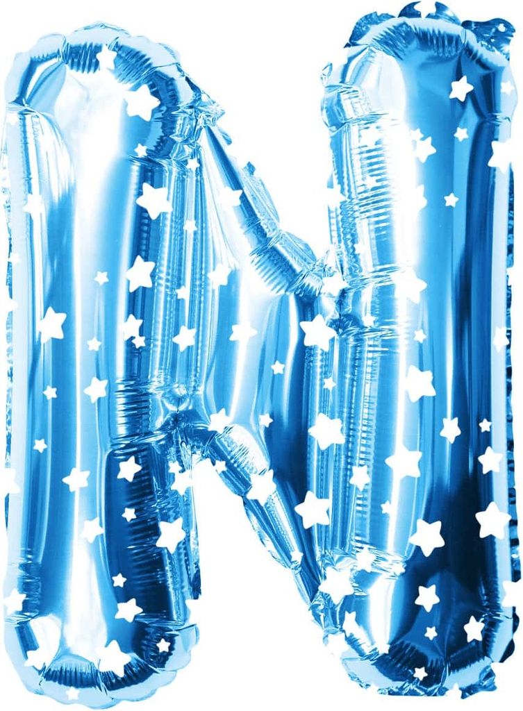 Oblique Unique Folien Luftballon Buchstabe N Kinder Produktbild 