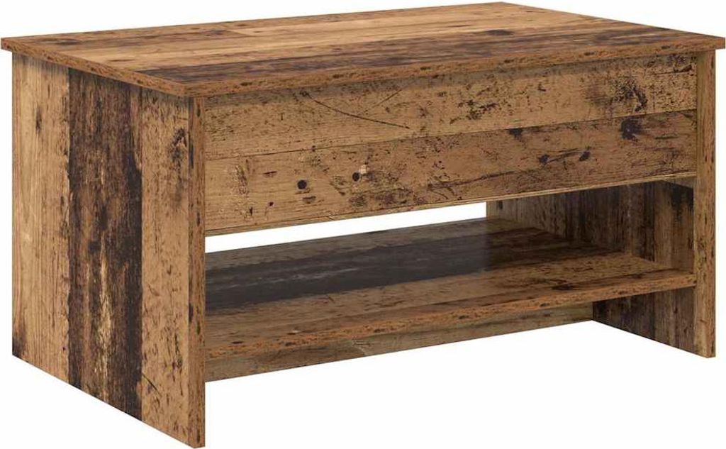 SYFAX Couchtisch Altholz 80 x 50.5 x 41.5 cm Holzwerkstoff