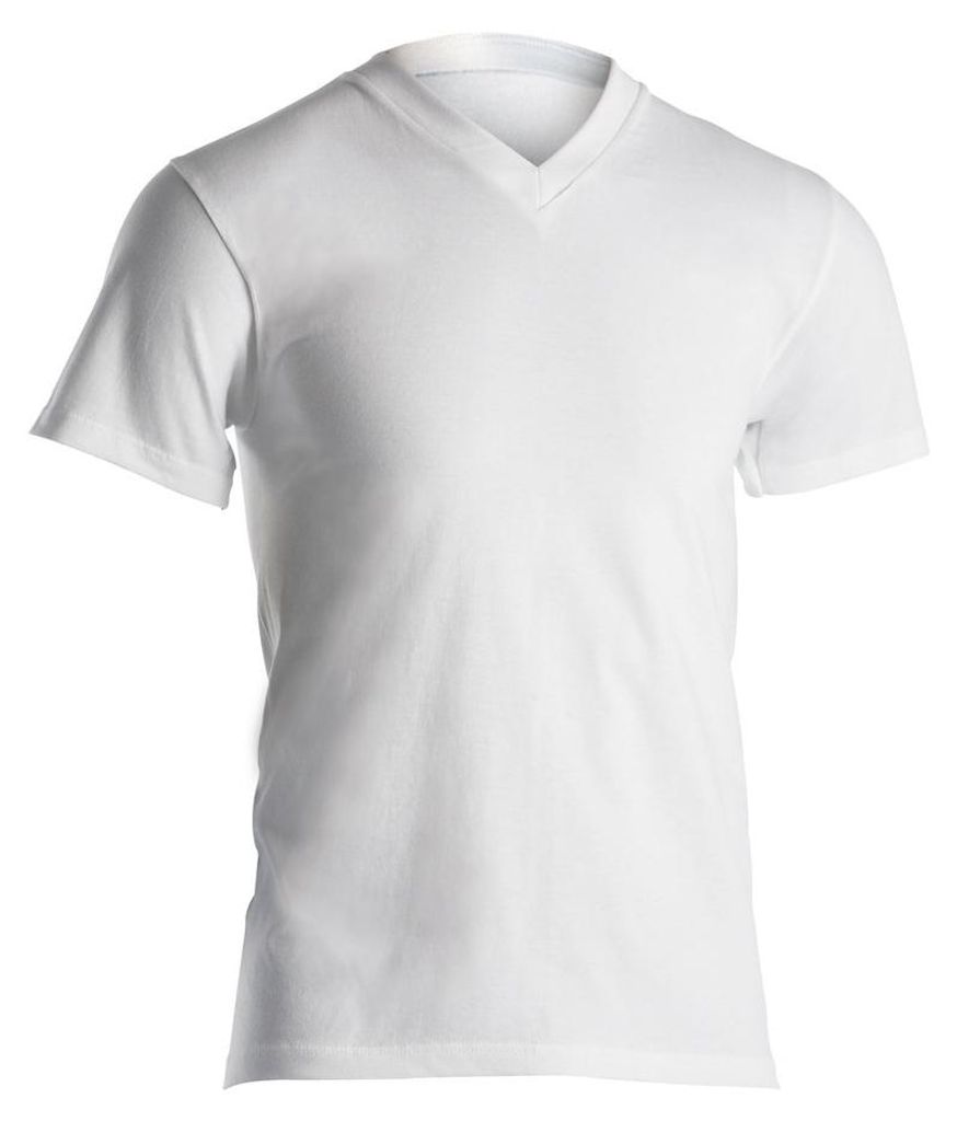 Dovre 650 V-Neck Shirt 2er Pack white L