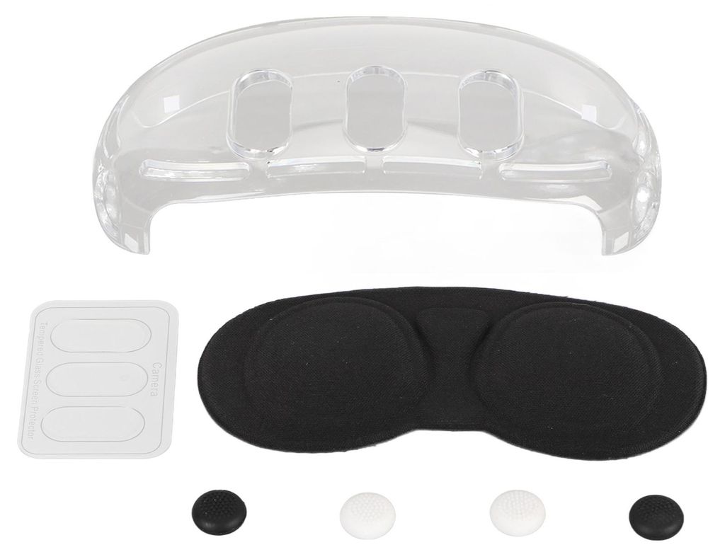 VR Headset Schutzhülle Abdeckung Kompatibel Für Meta Quest 3 Objektiv Joystick Anti Skid Cap Zubehör Set