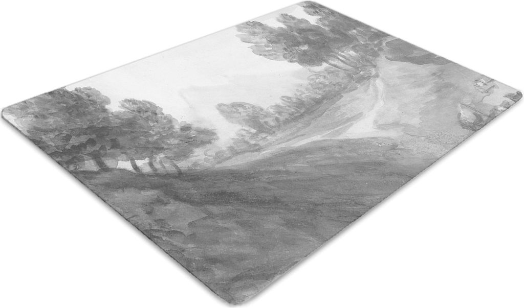 Stuhlunterlage Bürostuhlunterlage 120 cm x 90 cm Bodenmatte Bürostuhlunterlage - Bild