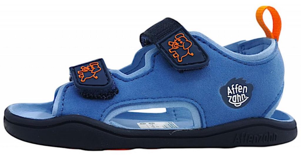 Affenzahn Sandale Elefant Jungen Sandalen Barfußschuhe Blau Productafbeelding 