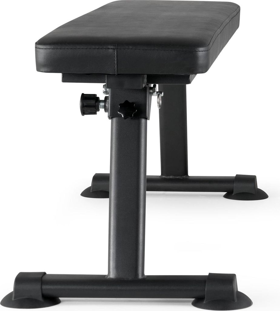 SucceBuy Flache Hantelbank Faltbar für Krafttraining und Homegym, Belastung 454 kg
