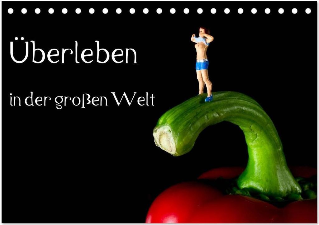 Überleben in der großen Welt - HO Figuren (Tischkalender 2026 DIN A5 quer), CALVENDO Monatskalender