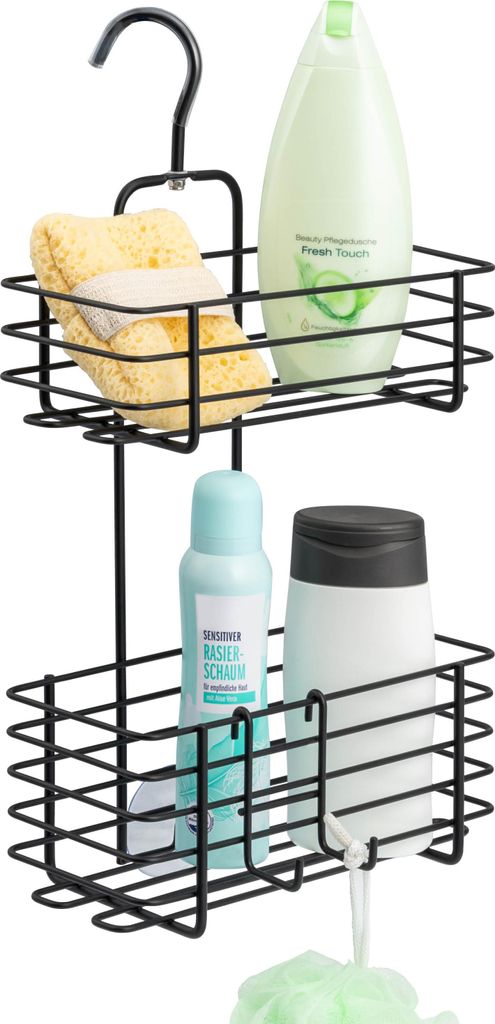 bremermann Etagère de douche avec 2 paniers, panier de Image du produit 