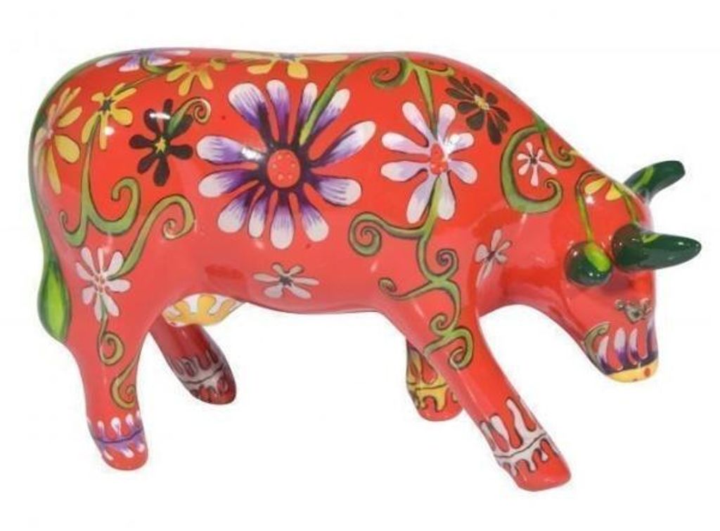 Flower Lover Cow - Cowparade Kuh Medium