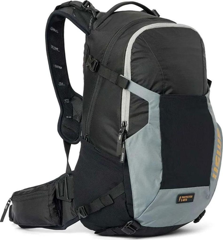 Uswe Watt E-mtb Protector Rucksack 25l Schwarz Herren,Damen Schwarz One Size