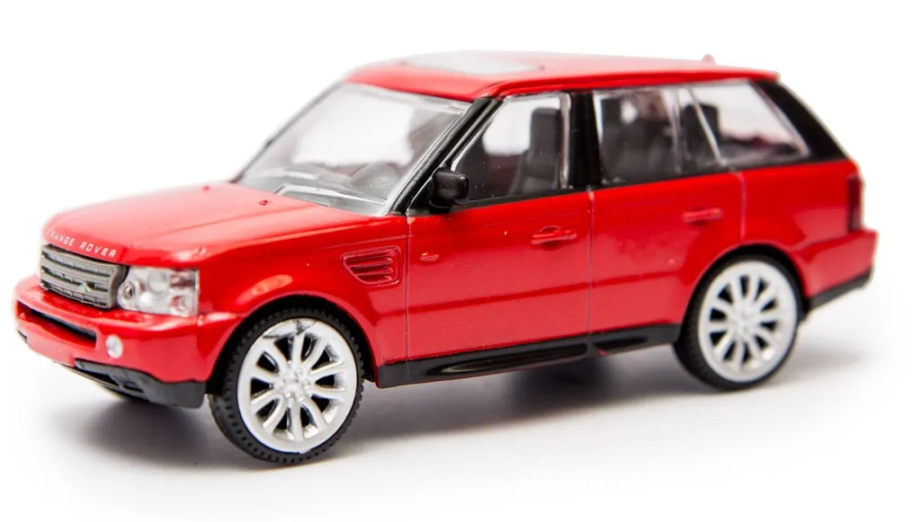 Voiture Miniature Range Rover Sport Rastar 1:43 Rouge - Modèle de Collection