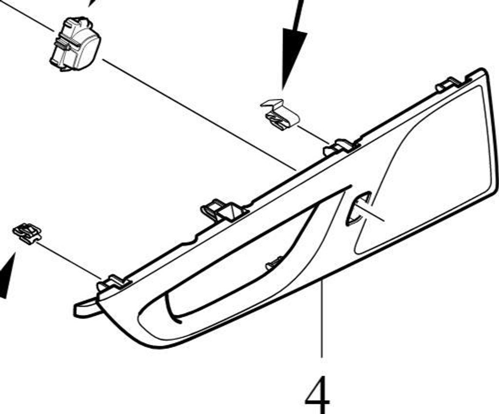 VOLVO S60 III V60 II Türverkleidung hinten rechts BOWERS WILKINS 31490189