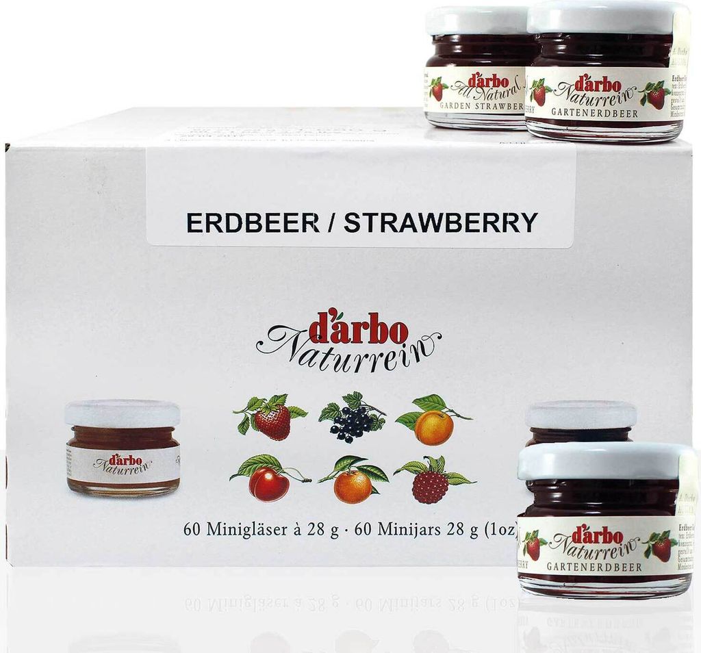 d’arbo Naturrein Konfitüre 60 St. Produktbild 