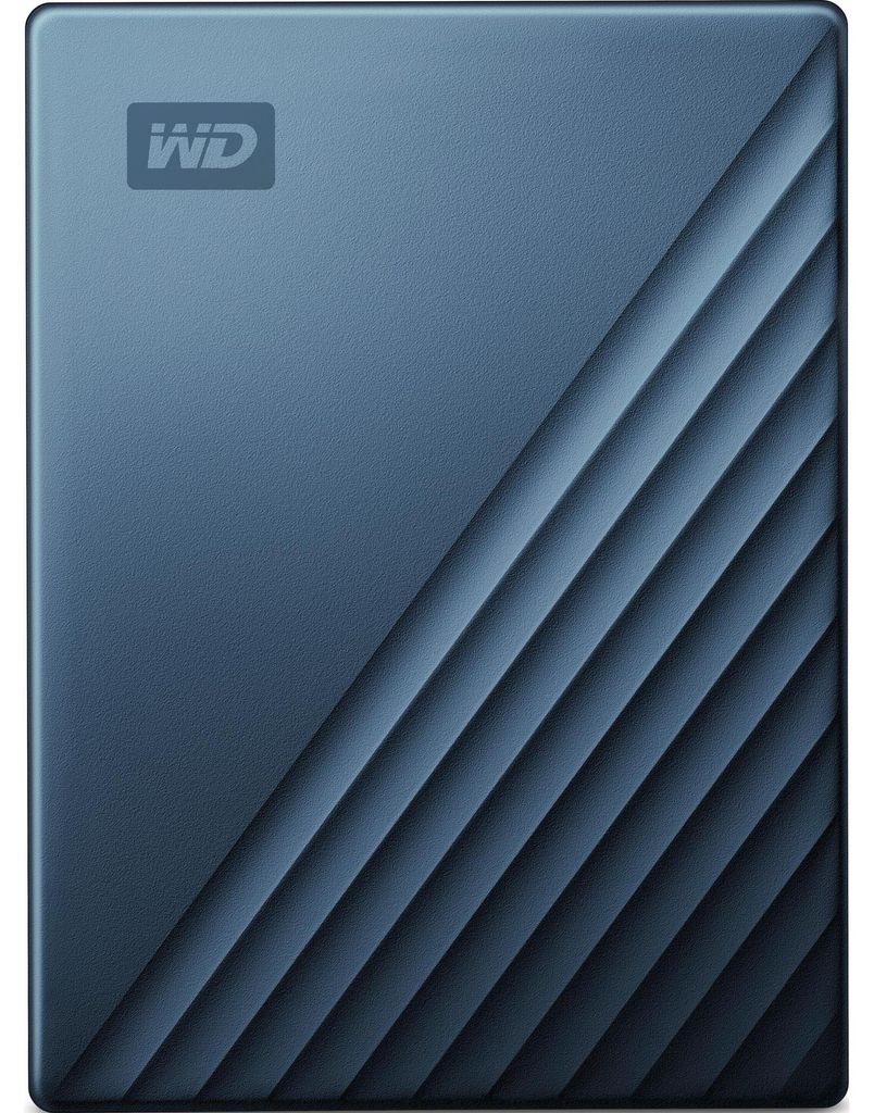 Western Digital My Passport Ultra externe Festplatte 5000 GB Blau