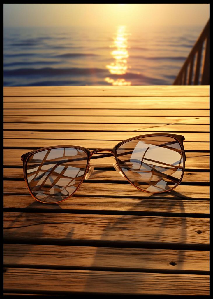 Poster 59,4x84,1cm Sommer im Spiegel
