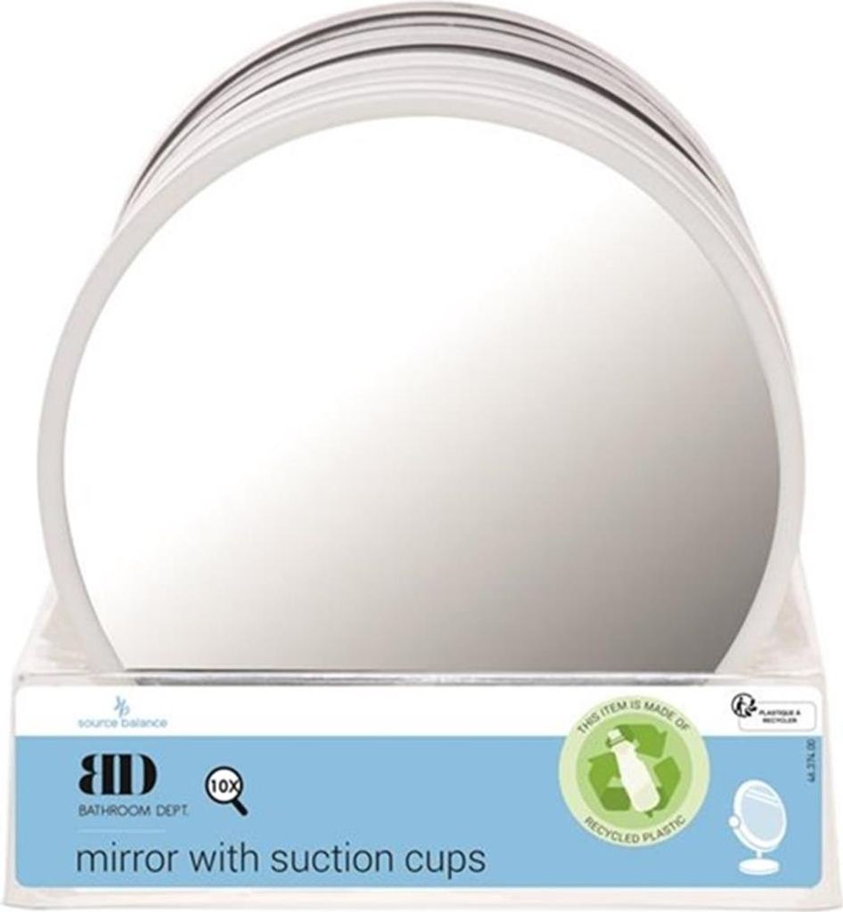 Source Balance Schminkspiegel 13 cm, 10-fache Vergrößerung