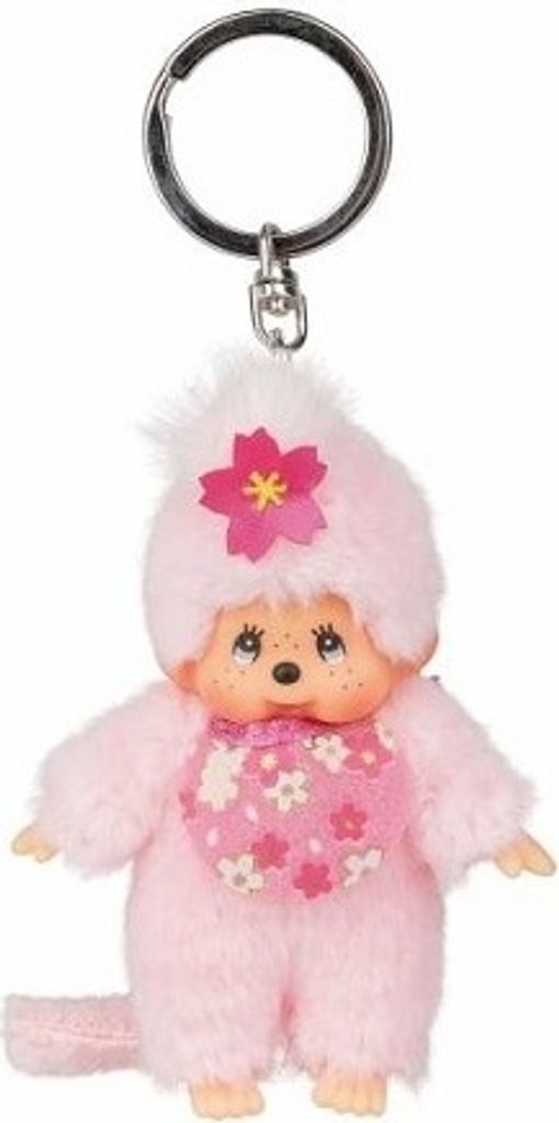 Monchhichi 242467 Schlüsselanhänger Kirschblüte Produktbild 