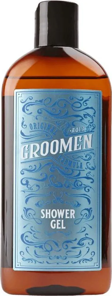 Groomen Aqua Gel Douche 300ml - Soin Nettoyant Fraîcheur pour Homme
