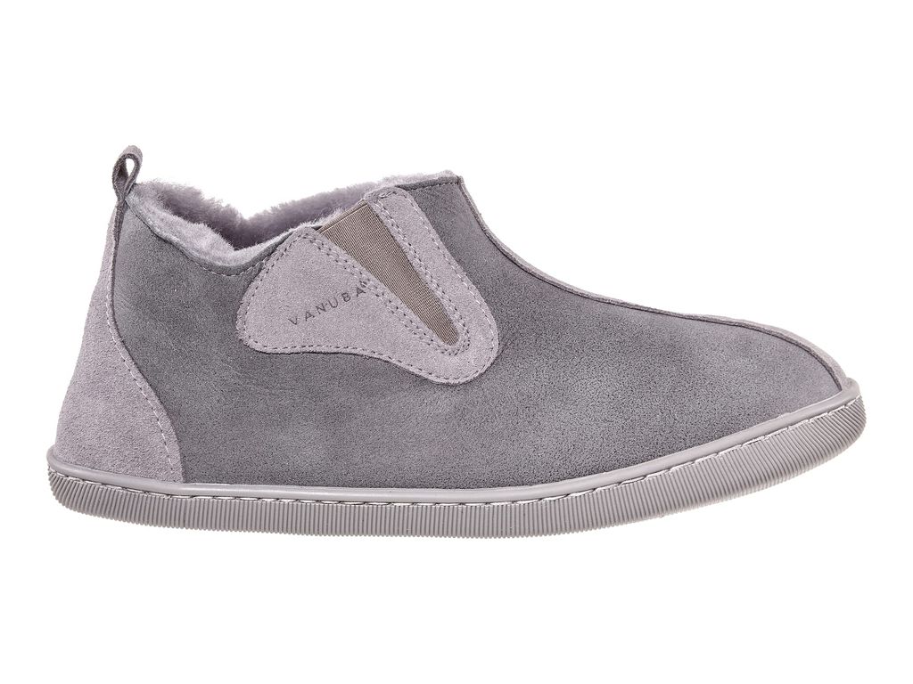 Vanuba Herren Pantoffeln Columbia Lammfell-Hüttenschuhe | geschlossene Hausschuhe in Gr. 40-47 und 3 Farben, handgefertigt