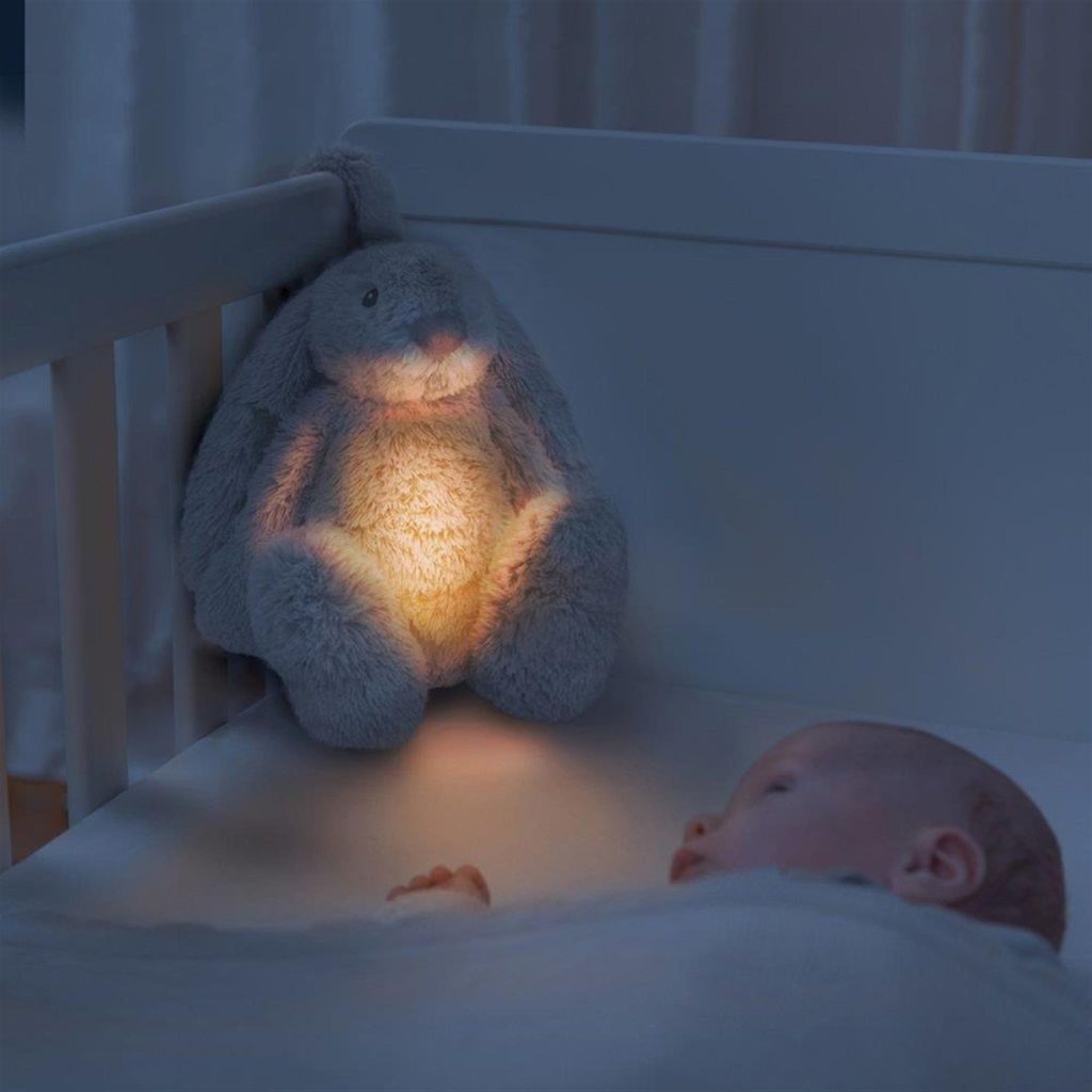 ZAZU - Kaninchen RO mit Nachtlicht und USB-Ladefunktion weiß