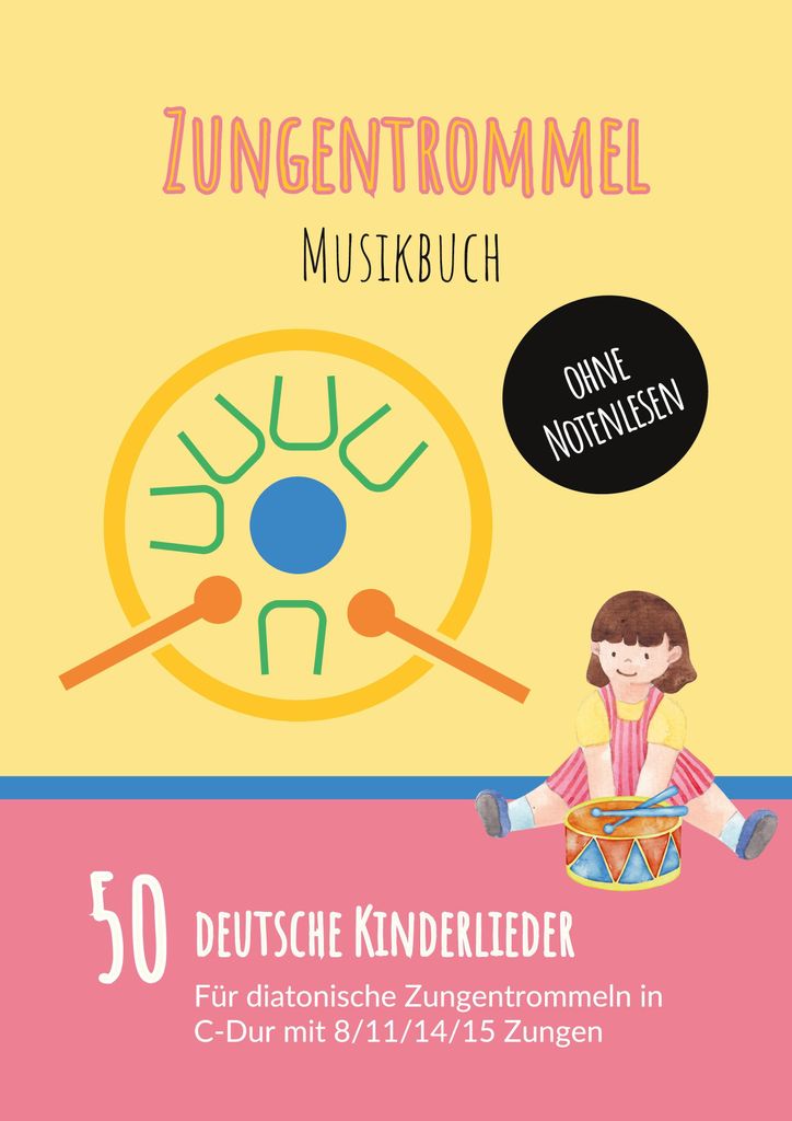 Zungentrommel Musikbuch: 50 Deutsche Kinderlieder - spielen Produktbild 