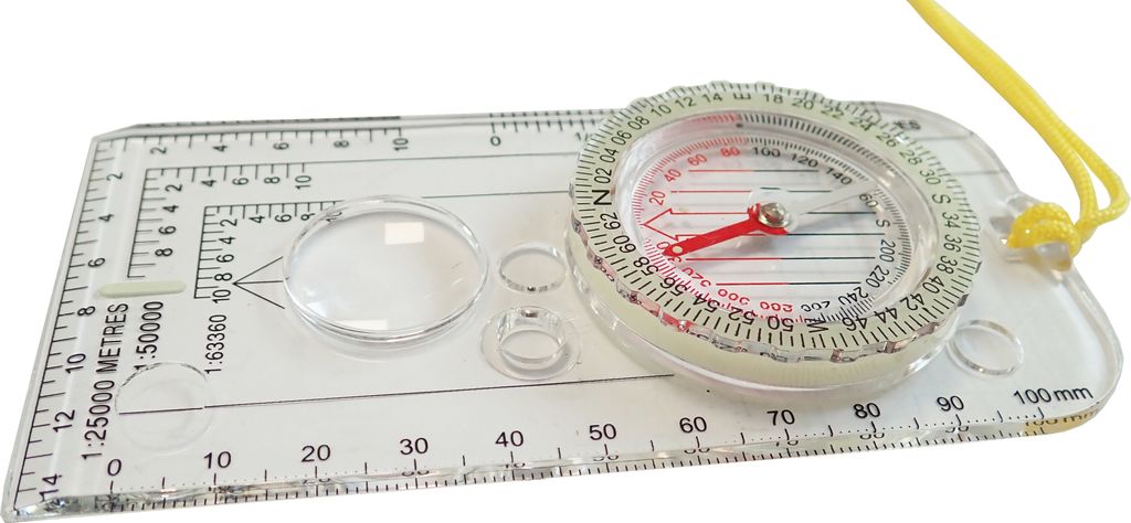 Buzola špeciál s priehľadnou doskou 126 x 60 mm Obrázok produktu 