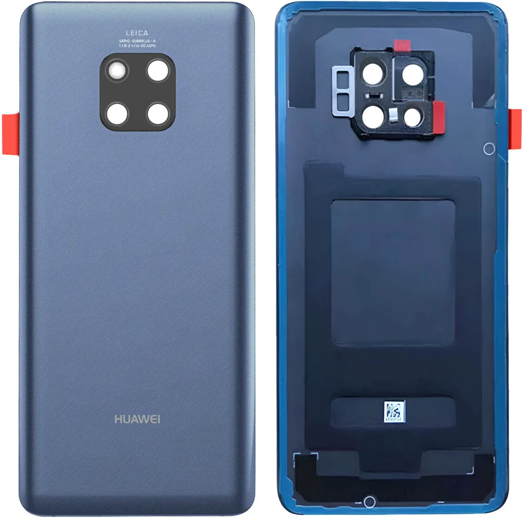 Coque Arrière de Rechange Huawei Mate 20 Pro Bleu Nuit - Pièce Clappio