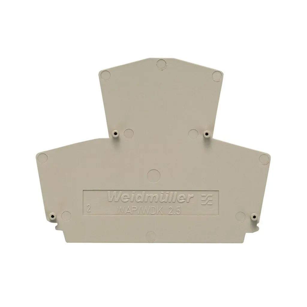 Plaque de séparation WAP WDK2.5 : Finition anti-court-circuit 69mm