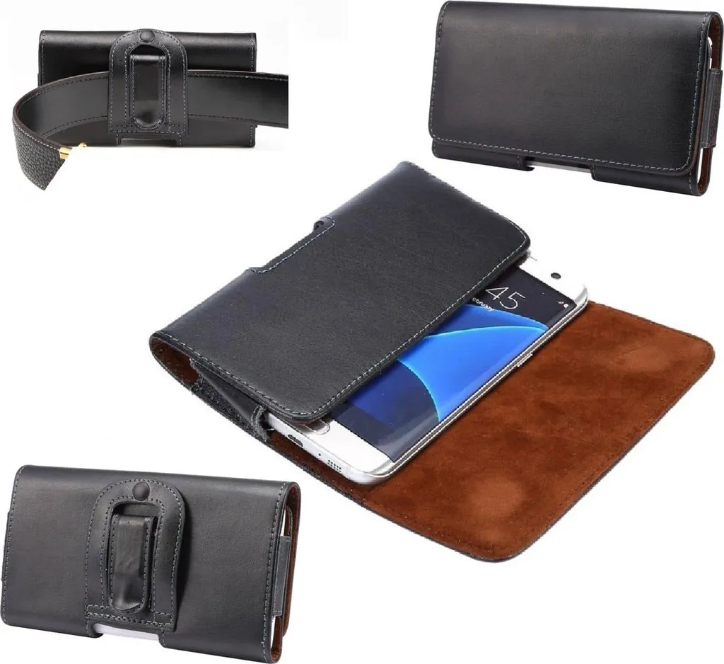 Fondina Cintura HTC Wildfire E star Pelle Anti-Urti DFV mobile - 2