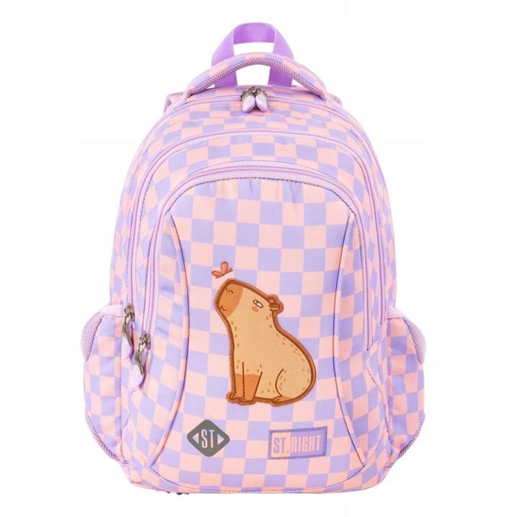 Schulrucksack ST.RIGHT CAPYBARA Mehrfächer Jugendlicher Produktbild 