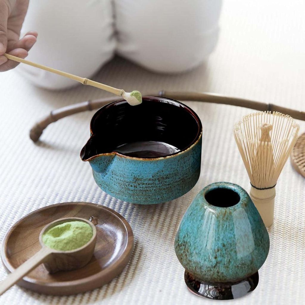 Matcha Set - Traditionelles Handwerk - Set von 5 - Bambus
