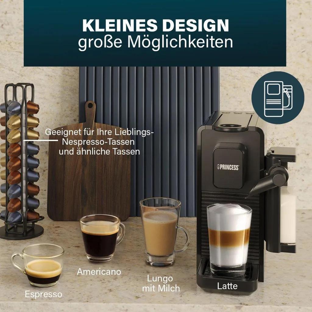 Machine à café expresso 20 bars compatible Nespresso pour un réveil - 15