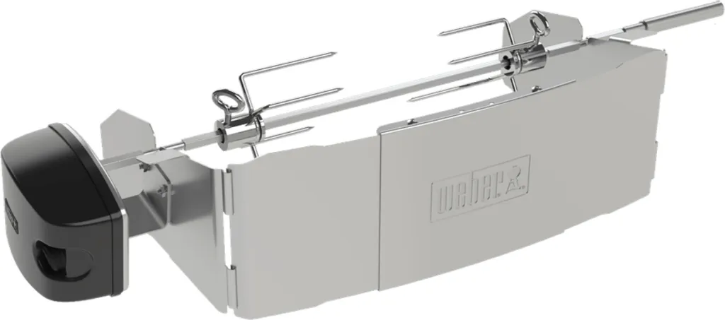 Accessoire Weber 7660 Rotisserie Motorisée - Cuisson Uniforme et Performante