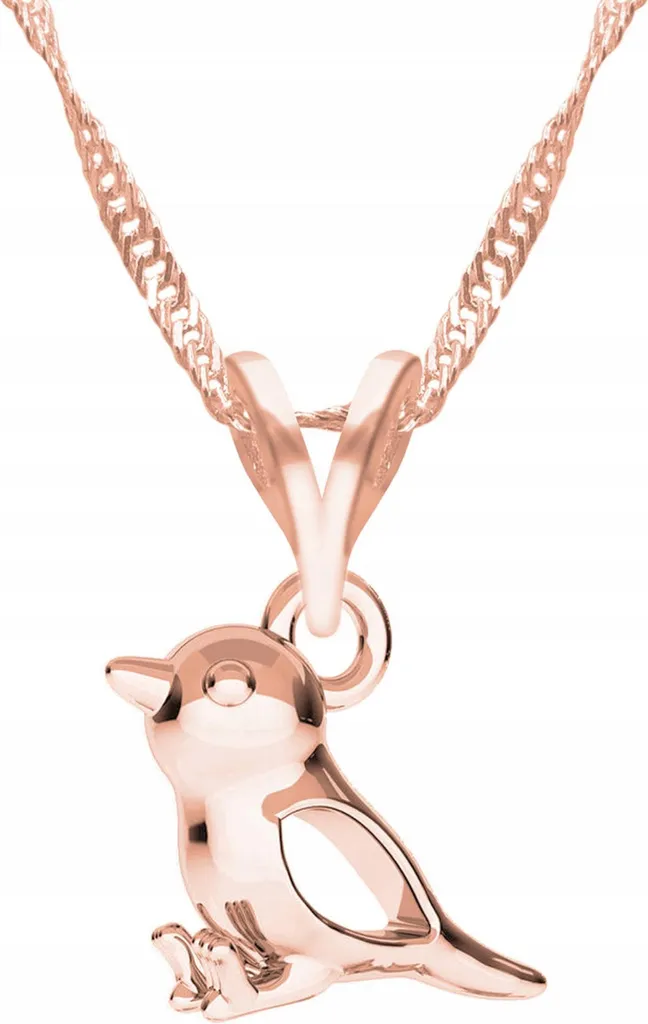 Offerta Collana Passero Argento 925 Oro | Gioielli Animali Prezzo Scontato