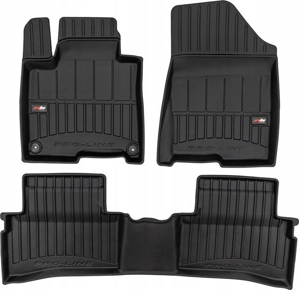 Gummimatten und Wischer KIA Sportage 5 PHEV ab 2021 - 3D-Kanäle