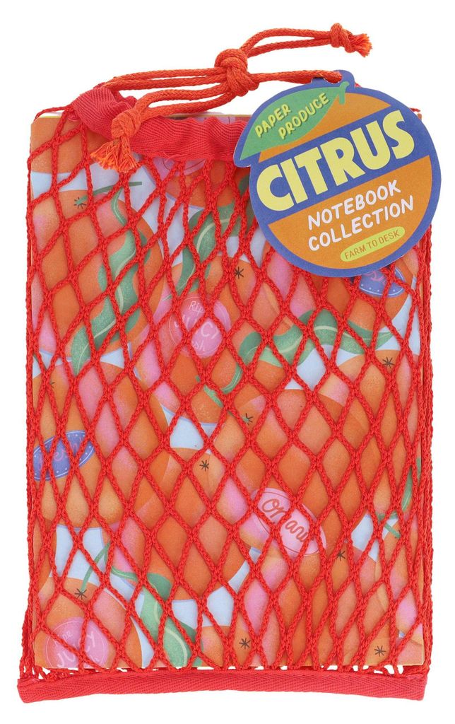 Paper Produce Citrus Notebook Collection
