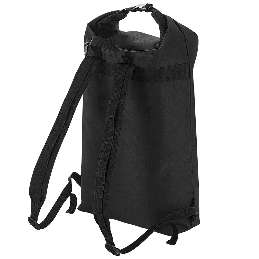 Zaino Bagbase Icon Roll-Top RW9627 Nero - Resistente e Versatile - 2