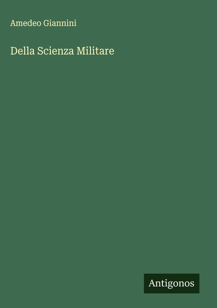 Della Scienza Militare