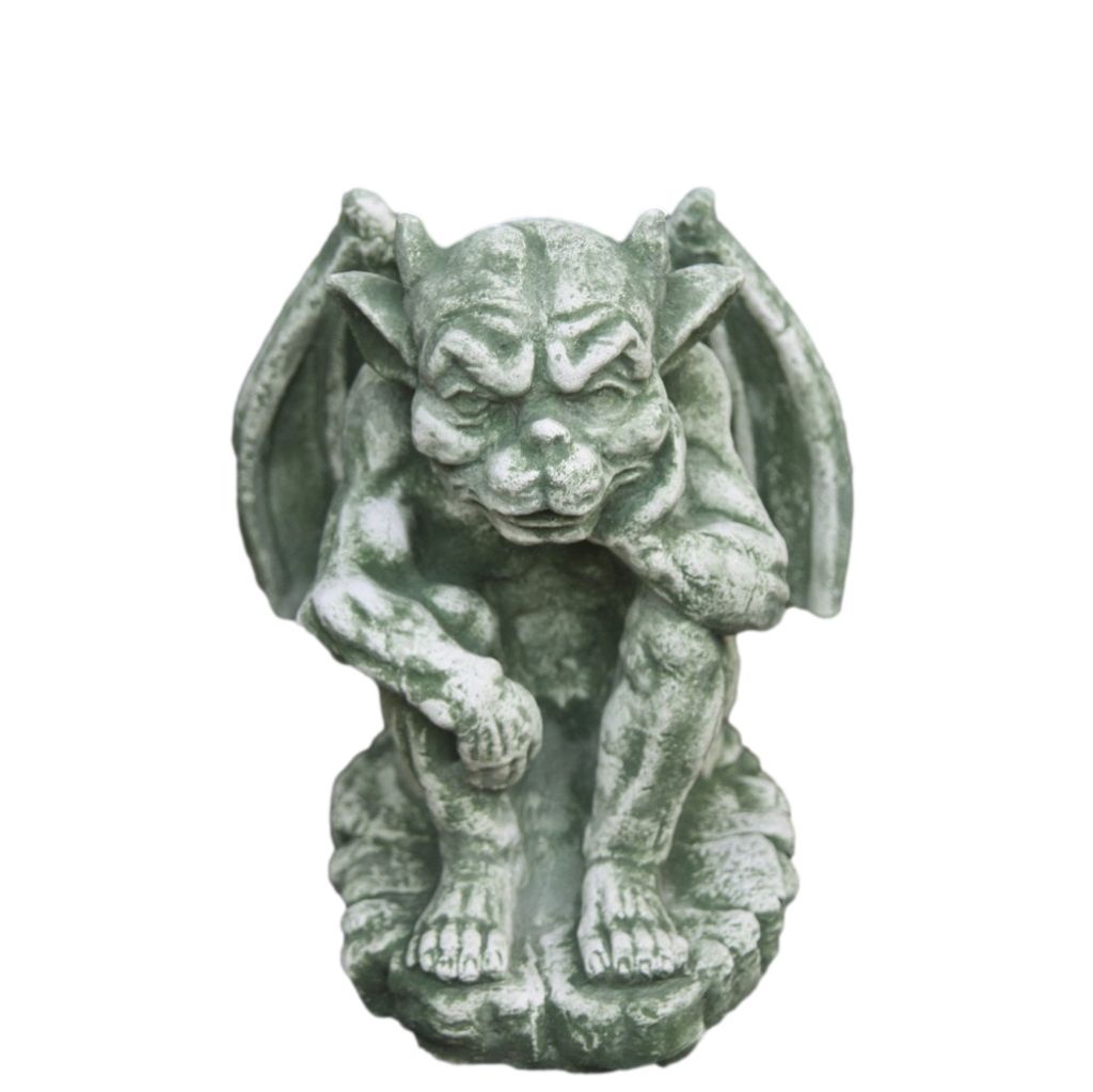 Gargoyle aus Steinguss perfekt für den Garten die Terrasse Produktbild 