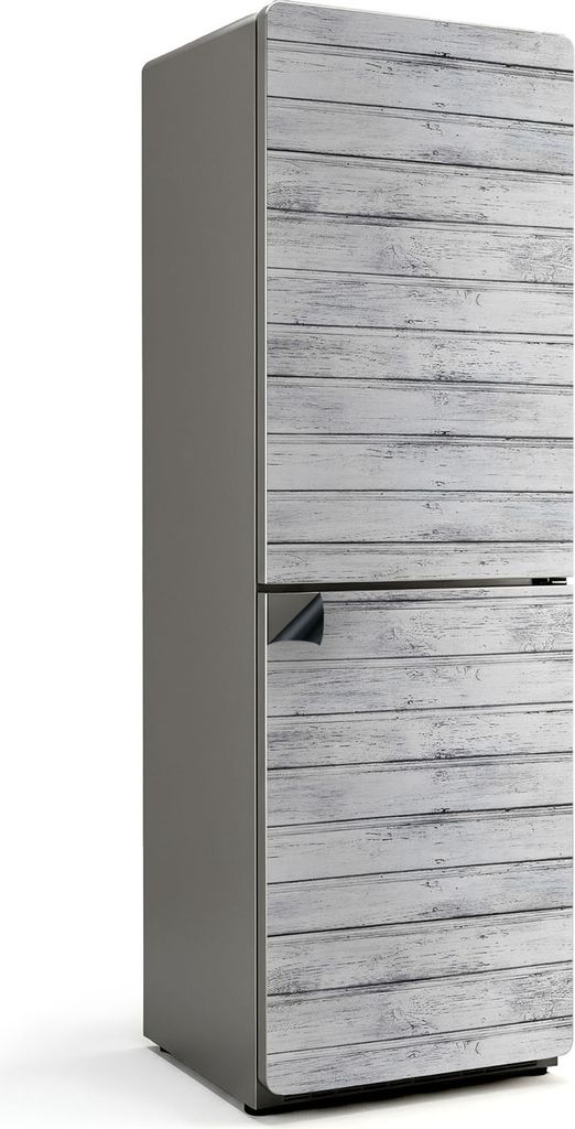 Holzbretter horizontal – Magnetische Kühlschrank Abdeckung – Dekorfolie magnetisch Küche – Kühlschrank Magnet Deko – selbstklebende Magn...