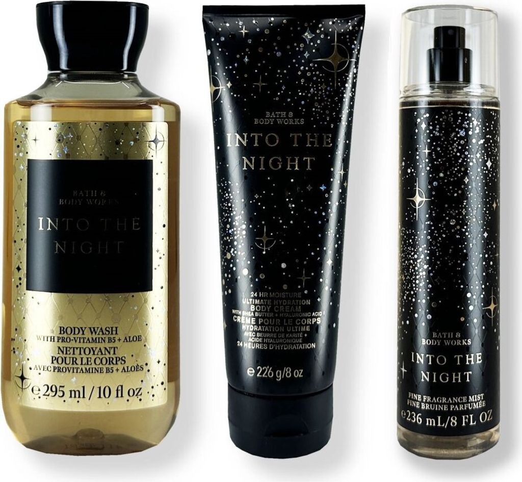 Coffret INTO THE NIGHT de Bath & Body Works, comprenant 3 Image du produit 