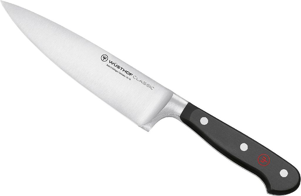 WÜSTHOF Kochmesser Classic 16cm, schwarz/silber