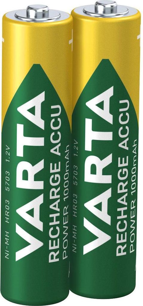 Varta 05703 Batteria ricaricabile Mini Stilo AAA Immagine del prodotto 