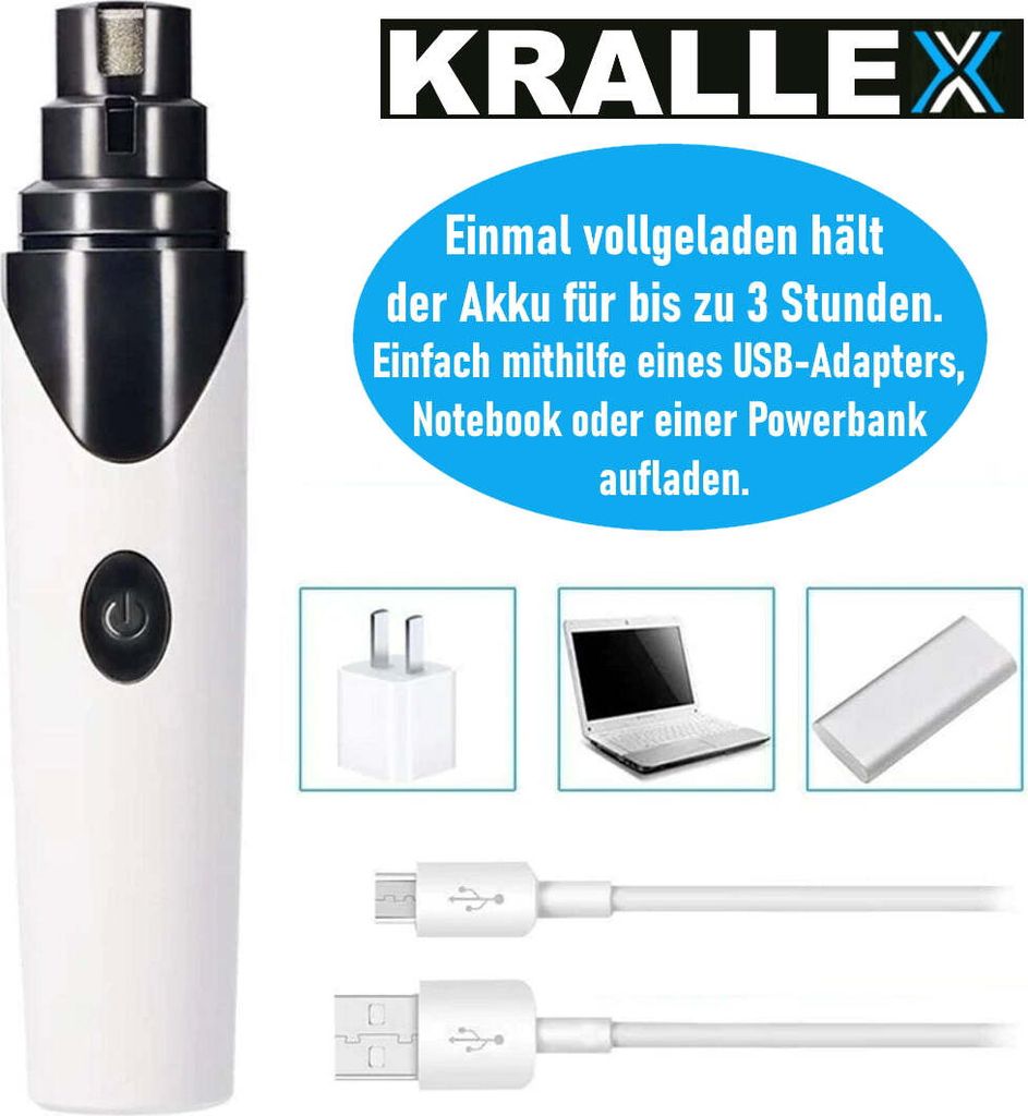 KRALLEX V3 Premium Krallenschleifer Krallen Trimmer Schere Produktbild 7