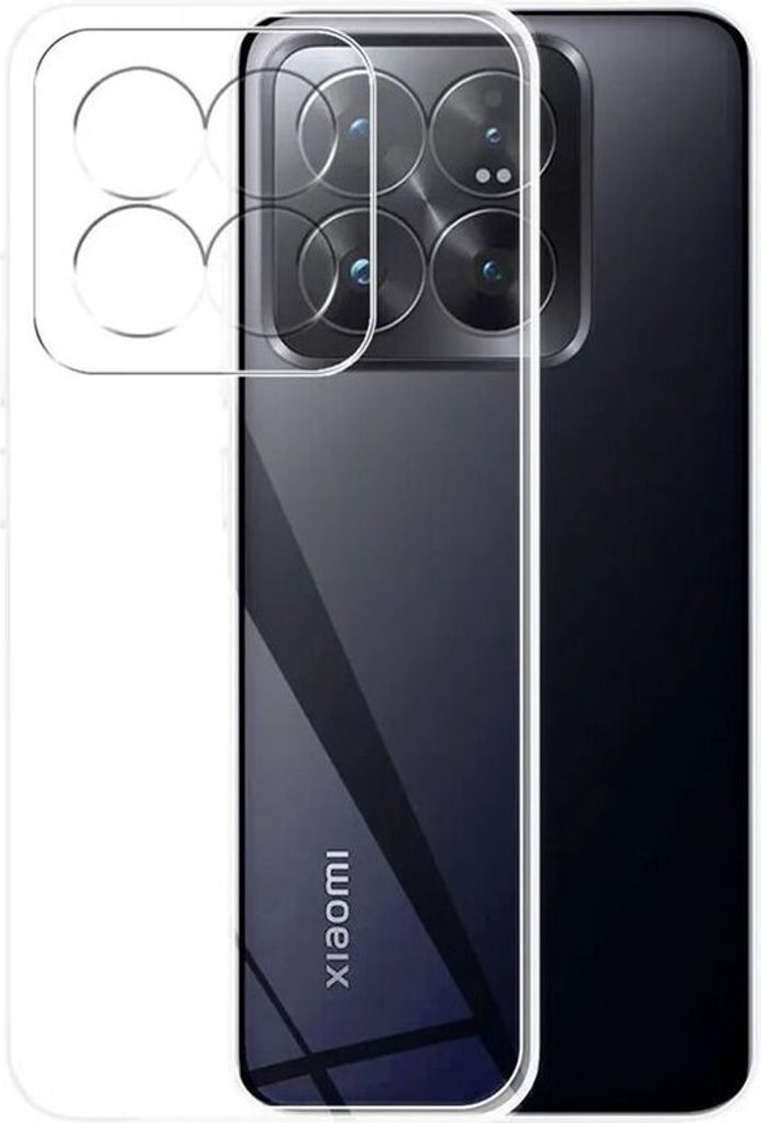 Transparente Schutzhülle für Xiaomi 14 Pro - Durchscheinend Produktbild 