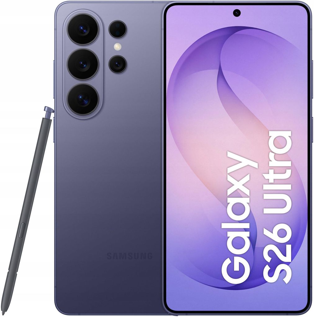 Samsung Galaxy S26 Ultra 256GB, 12GB RAM, Cobalt Violet, Produktbild 
