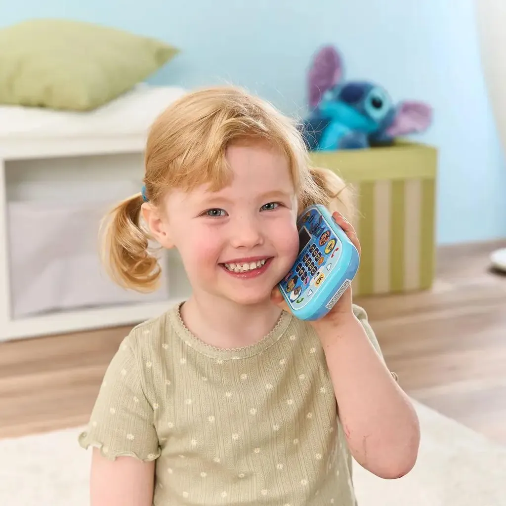 V-Tech Stitch - Téléphone Portable Éducatif Interactif Lilo & Stitch