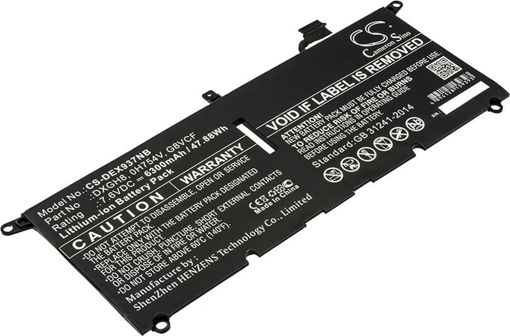 Upgrade Batteria Dell XPS 13 2018/2019 DXGH8 - Più Autonomia e Potenza