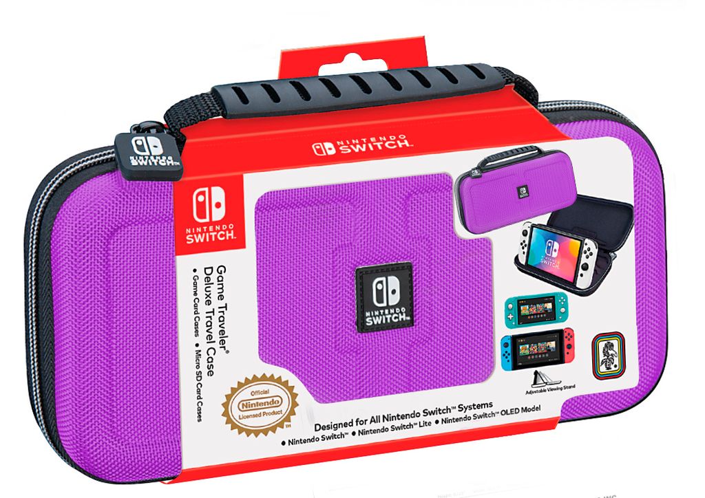 Switch Lite Tasche NNS30 purple offiziell lizenziert Produktbild 3
