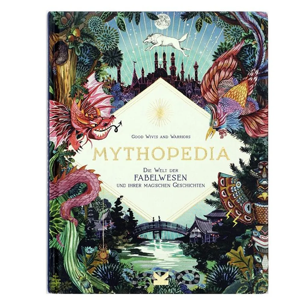Mythopedia, Livre de Mythologie avec Illustrations Artistiques de Luxe