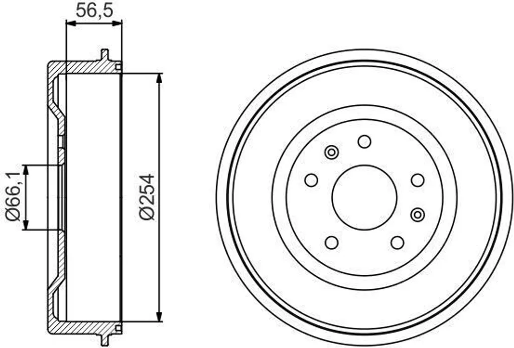 Supprimez les bruits de freinage : Tambour Bosch pour Freelander L314